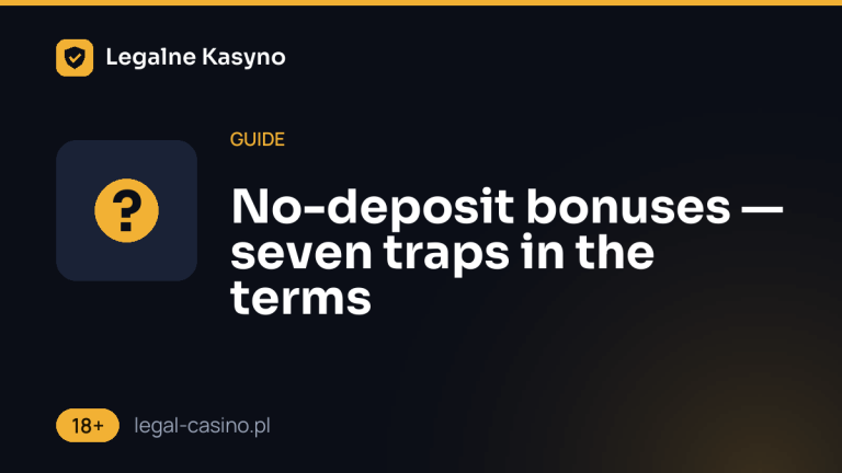 No-deposit bonuses — seven traps in the terms